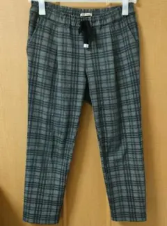 AnnaKerry チェックパンツ 40サイズ