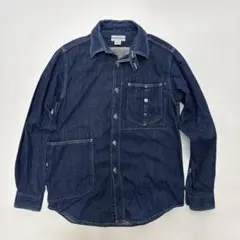sassafras デニム　ワークシャツのサムネイル