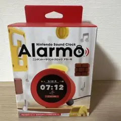 箱のまま送付⭐︎サウンドクロック　アラーモ　Alarmo マリオ　時計　新品未開封 任天堂 Nintendo ニンテンドーサウンドクロック アラーモ Alarmo