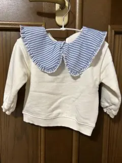 ザラベイビー　フリル付きトレーナー　86cm