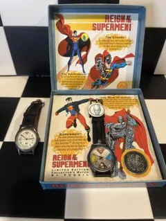FOSSIL Reign of the Supermen 腕時計 限定版　2本