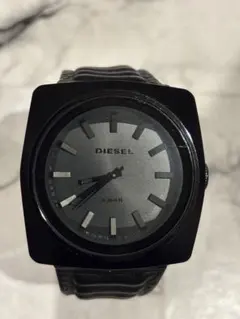 DIESEL ディーゼル DZ-4040 腕時計 ブラック レザー 10BAR - メルカリ