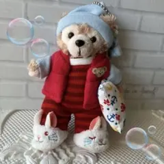 ディズニー ダッフィー ぬいぐるみバッジ パジャマ - メルカリ