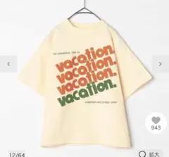 イロチ買いしたいノーバケーションノーサマーロゴTシャツ