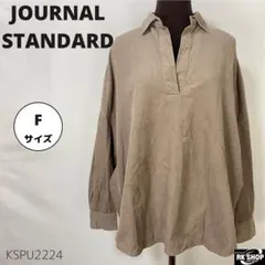 JOURNAL STANDARD コーデュロイシャツ キーネック ボタンのサムネイル