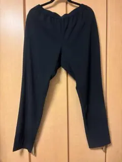 値下げ　大きいサイズ　RicheYou 黒いゆったりパンツ 3L