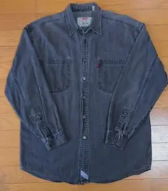 【即日発送】Levi's　デニムシャツ　ブラック