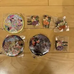 東京ディズニーリゾート 缶バッジ 8個セット - メルカリ