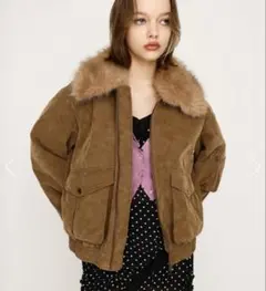 《即完売品》SLY WASHED PUFFER ブルゾン/ベージュ/スライ新品