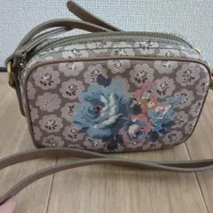 【美品】Cath Kidston フレストンローズ　ショルダーバッグのサムネイル