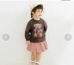 アプレレクール　ovgo baker Tシャツ　長袖　ブラウン　90