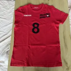 柳田将洋選手 Tシャツ 全日本男子バレーボール アシックス Sサイズ