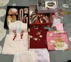 七五三　着物　女の子　三歳＆七歳セット