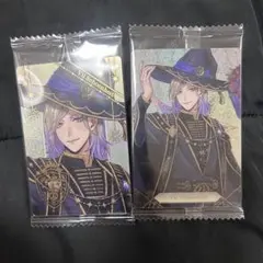 ツイステ ウエハース7 ヴィル・シェーンハイト ノーマル 箔押し 2枚セット