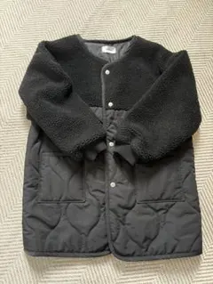 undeny. ボアキルティングジャケット 黒