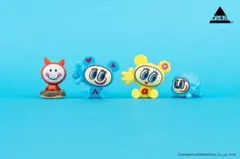 エンジェルブルー　 インテリアミニフィギュア 全4種 コンプリートセット