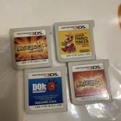 ニンテンドー3DS ゲームソフト 4本セット