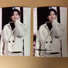 SUPERJUNIOR／直筆サインポストカード／キュヒョン·リョウク·シウォン