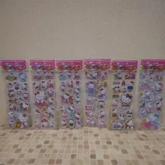 ハローキティ ステッカー 6シートセット1569 まとめ買いで10%割引き！