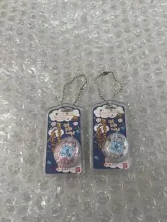 たまごっち　パッケージチャーム　てんしっち　パールピンク　パールホワイト