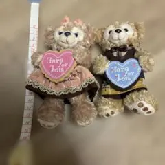 ダッフィー　シェリーメイぬいぐるみ 2体セット