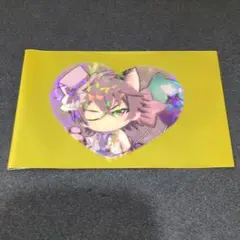 アイナナ　ナンジャコラボ　ダイカットクリアカード　虎於