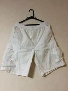GU 321-345867 ワイドカーゴハーフパンツ