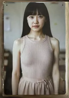 ブリキ看板 芦田愛菜