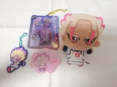 ☆士道龍聖 セット(ちびぬい、アクリルバッジ、キーホルダー)計4点