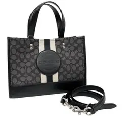 美品 COACH コーチ トートバッグ 2way デンプシー C8448