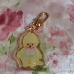 モンチッチ アクリルキーホルダー 옐로우