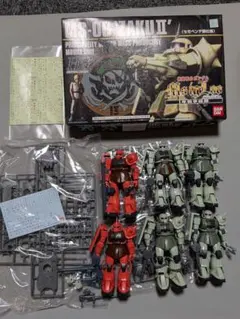 HG 1/144 MS-06S ZAKUⅡ」「格納庫」塗装済完成品 - メルカリ