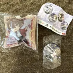 にじさんじ×くら寿司　缶バッチ・クッションチャーム　加賀美ハヤト