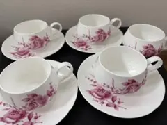 陶器 花柄カップ 2個セット 2025年最新】花柄 ティーカップ＆ソーサーセットの人気アイテム - メルカリ