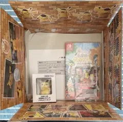 名探偵ピカチュウセット　ポケセン産　納品書付