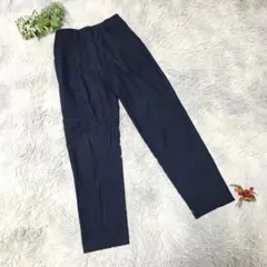 【B:MING】ビーミング (S) テーパードパンツ アンクル丈 ハイウエスト