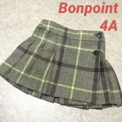 Bonpoint チェック柄ラップスカート 110cmのサムネイル