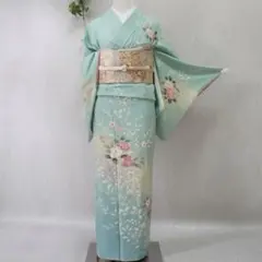 訪問着フルセット427i 卒業式 入学式 お宮参り 七五三 結婚式 正絹