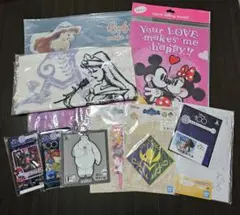 一番くじ ディズニー まとめ売り クリアホルダーファイル付