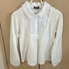 コムサイズム　140 ブラウス　白　学習発表会