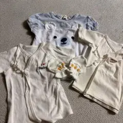 クマロンパース 70 ミキハウス短肌着50