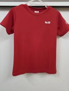 ちびっこ健康マラソン　Tシャツ　赤　150cm