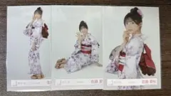 櫻坂46 生写真　佐藤愛桜　2025年浴衣　セミコンプ①