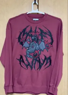 AVAMxGALFY×GEKIROCK CLOTHING コラボスウェット 赤のサムネイル
