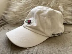 FRUIT OF THE LOOM 刺繍花柄キャップ