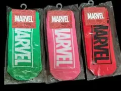 MARVEL レディース ソックス 3足セット