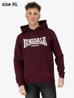 LONSDALE ロンズデール / スウェットパーカ Oxblood (XL)