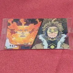 ヒロアカ　ステッカー　シール　ウエハース　エンデヴァー　ホークス