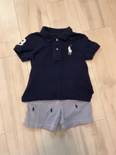 ラルフローレン、ポロシャツ・ショートパンツセット