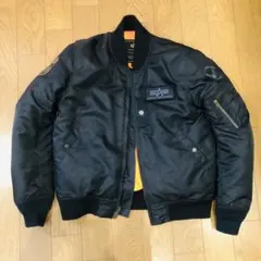 Alpha Industries バイクジャケット L ブラック ALPHA(アルファ)L-2B AIR CREWフライトジャケット